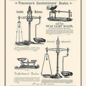 Confectionary Scales - Art Print