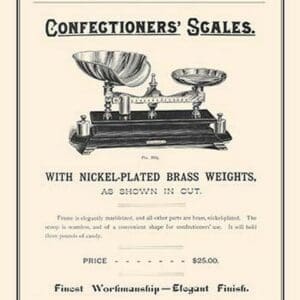 Confectioners' Scales - Art Print