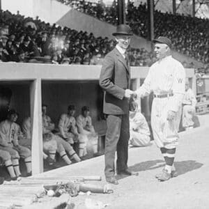 Connie Mack Opens the Game in 1919 - Art Print