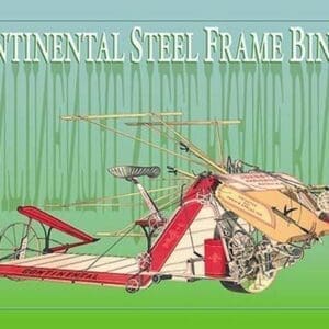 Continental Steel Frame Binder - Art Print