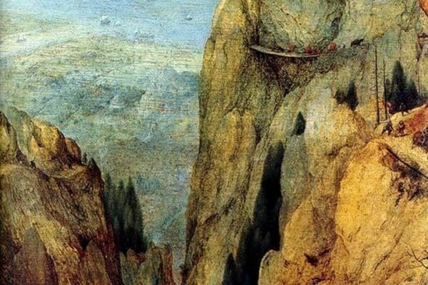 Conversion of Stipule - Detail - by Pieter the Elder Brueghel - Art Print