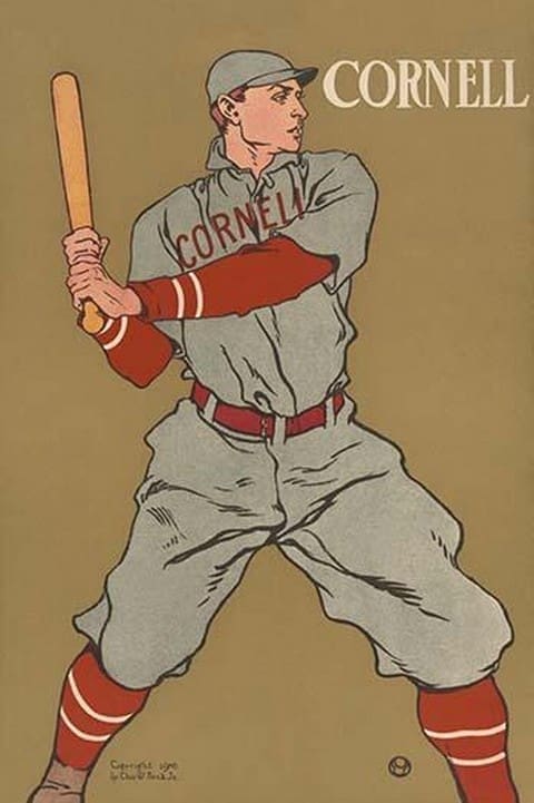 Cornell Baseball by Edward Penfield - Art Print