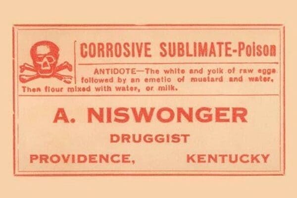 Corrosive sublimate - Art Print