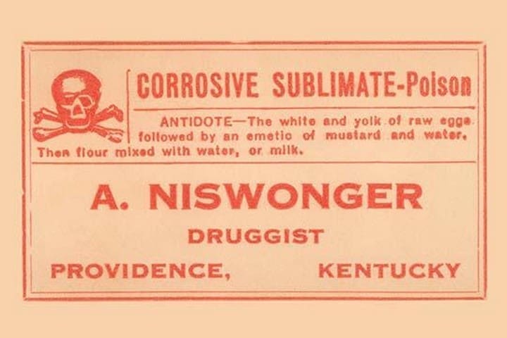 Corrosive sublimate - Art Print
