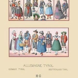 Costumes of Tyrol