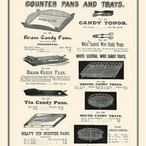 Counter Pans and Trays - Art Print