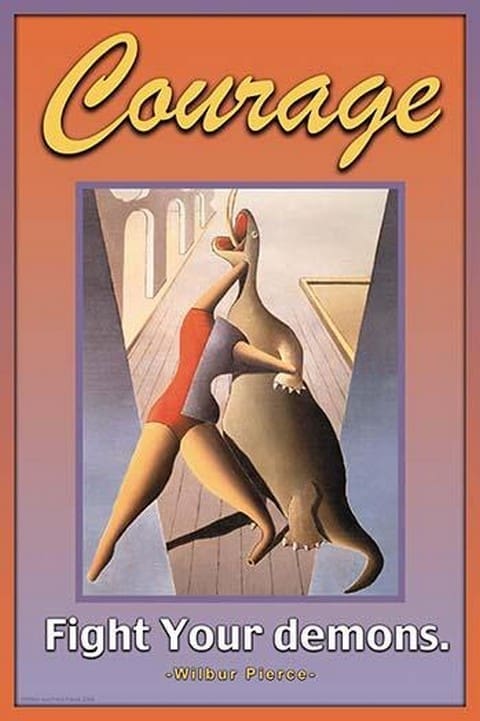 Courage by Wilbur Pierce #2 - Art Print