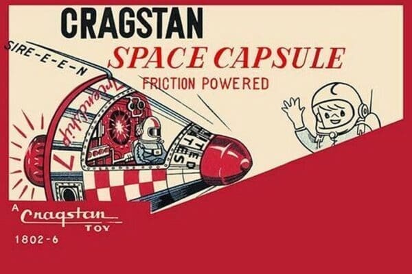 Cragstan Space Capsule - Art Print