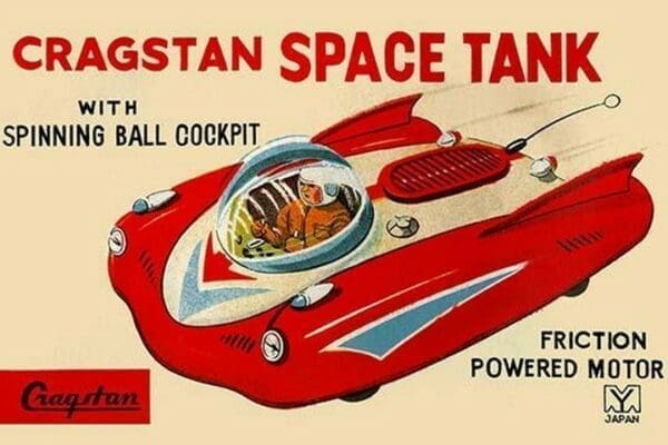 Cragstan Space Tank - Art Print