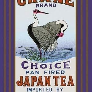 Crane Brand Tea - Art Print