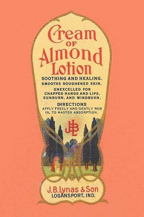 Cream of Almond Lotion - Art Print