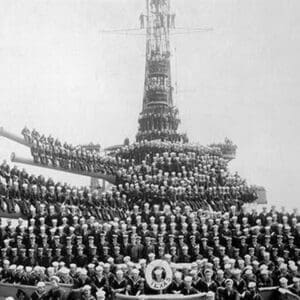 Crew of the USS Texas - Art Print