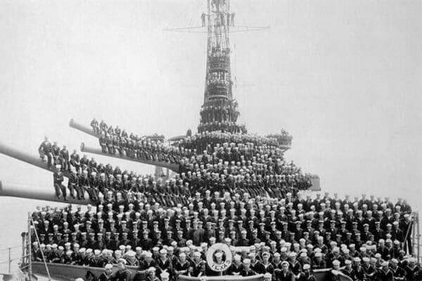 Crew of the USS Texas - Art Print