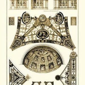 Cross-Vaults of the Renaissance by J. Buhlmann - Art Print