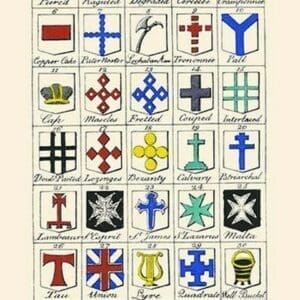 Crosses by Hugh Clark #2 - Art Print