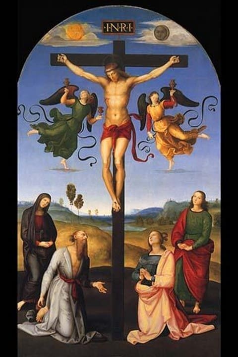 Crucified Christ by Raphael or Raffalello - Art Print