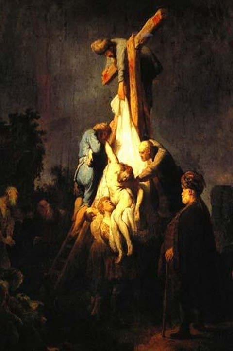 Crucifixion by Rembrandt Van Rijn - Art Print