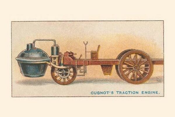 Cugnot's Traction Engine - Art Print