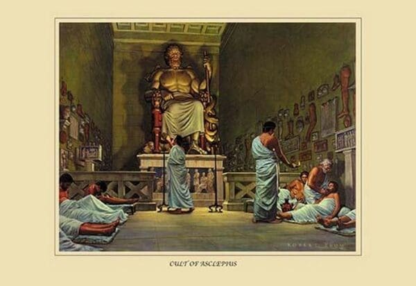 Cult of Asclepius by Robert Thom - Art Print