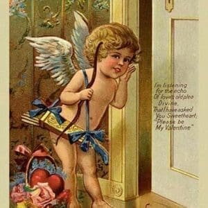 Cupid - To My Valentine - Art Print