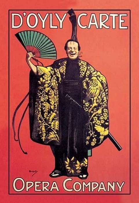 D'Oyly Carte Opera Company (Asian Costume) - Art Print