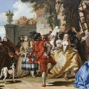 Dance in the Country by Giovanni Tiepolo - Art Print