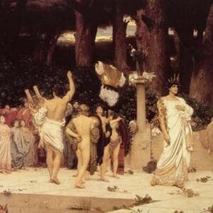 Daphnephoria by Lord Frederick Leighton - Art Print