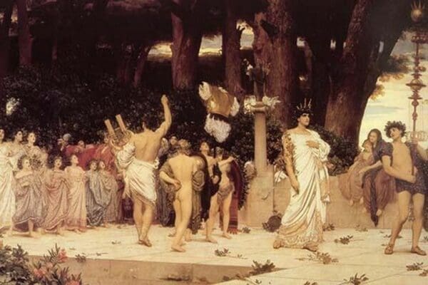 Daphnephoria by Lord Frederick Leighton - Art Print