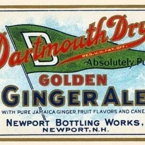 Darmouth Dry Ginger Ale - Art Print