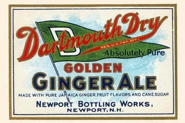 Darmouth Dry Ginger Ale - Art Print