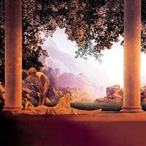 Daybreak by Maxfield Parrish - Art Print