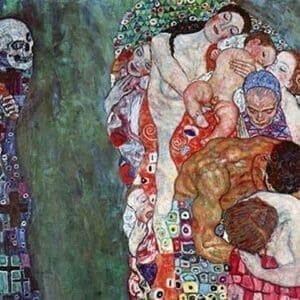 Death and Life by Gustav Klimt - Art Print