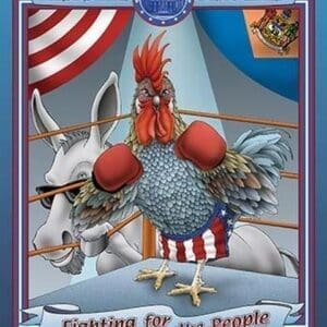 Delaware Blue - Fighting for the People by Richard Kelly - Art Print