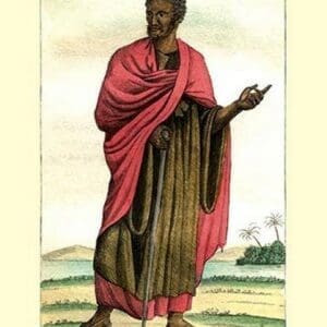 Diai-Boukari: African High Priest - Art Print