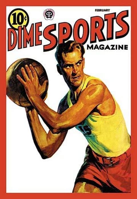 Dime Sports Magazine: Basketball - Art Print