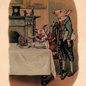 Dinner Pig - Art Print