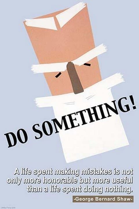 Do Something by Wilbur Pierce - Art Print