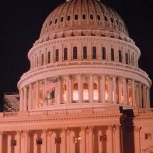 Dome of the U.S. Capitol Building by Sean Linehan - Art Print