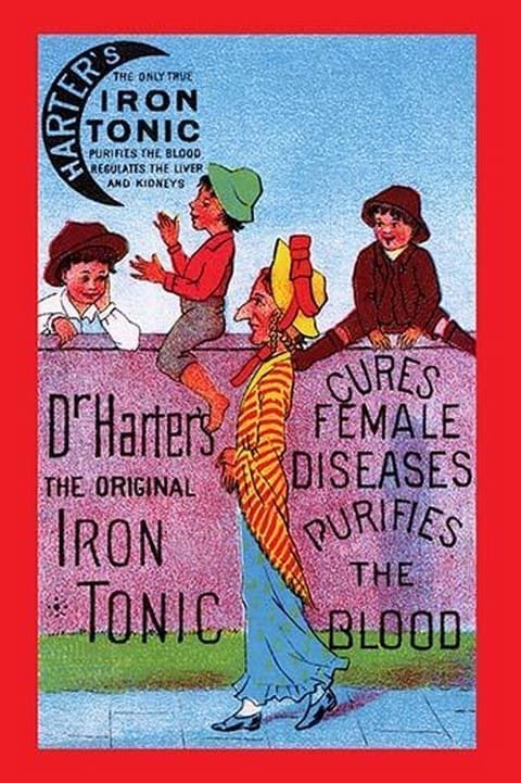 Dr. Harter's Iron Tonic - Art Print