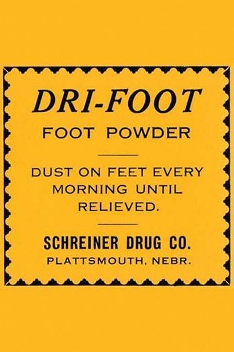 Dri-Foot Foot Powder - Art Print