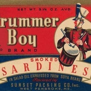 Drummer Boy Smoked Sardines - Art Print