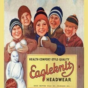 Eagleknit Headwear - Art Print