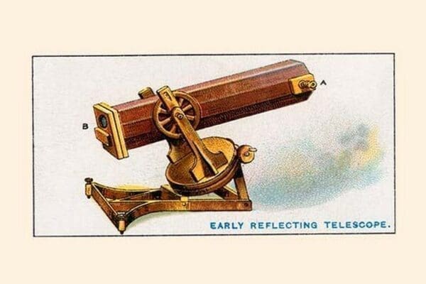 Early Reflecting Telescope - Art Print