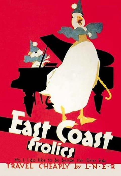 East Coast Frolics - Art Print