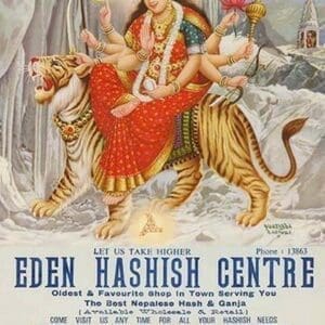 Eden Hashish Center by Yozendra Rastosa - Art Print