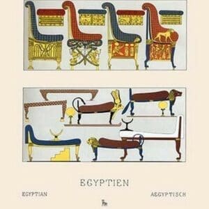 Egyptian Furniture - Beds