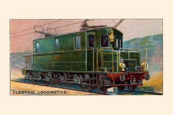 Electric Locomotive - Art Print