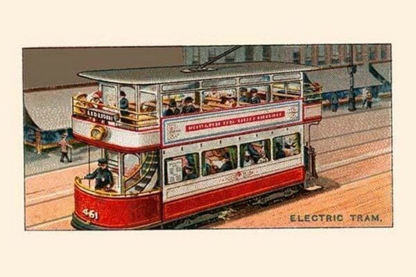 Electric Tram - Art Print