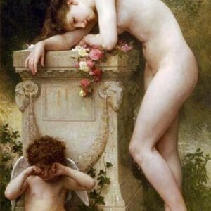 Elegy by William Bouguereau - Art Print