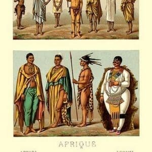 Eleven African Tribe Members - Art Print